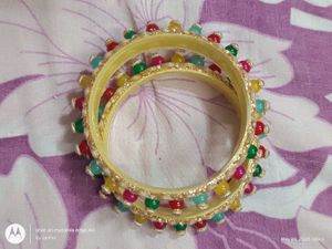 Colorful Stone Studded Bangles