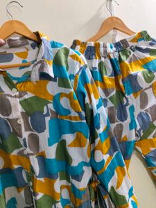 Abstract Print Co-ord Set