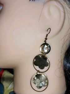 Beautiful Golden Dangle with Stone