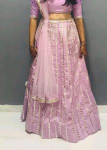 Beautiful Lavender Lehenga Choli