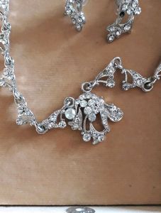 Silver Diamond Set