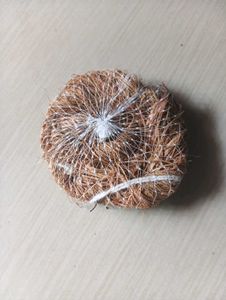 Homemade coconut coir Body Scrubber 3