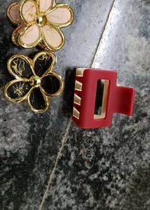 Cute Flower Hair Claw Clips
