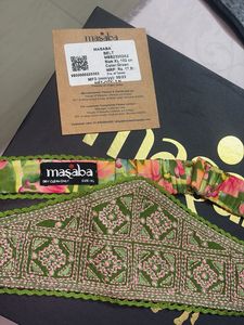 Masaba Green Floral waist belt