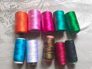Silk Threads Combo Of 11