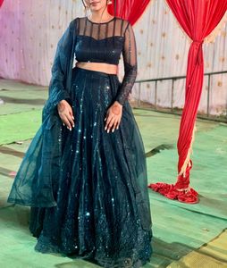 Festive Lehenga Choli (CanCan Skirt)