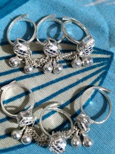 New Pure silver 3-3 bichiya set