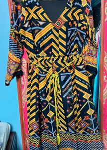 Boho Print Maxi Dress