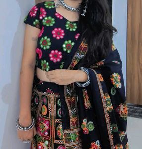 Vibrant Embroidered Lehenga Choli Set