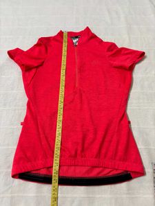🆕Adidas Cycling Jersey - Vibrant Coral Red