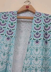Bohemian Blue Kimono Cardigan