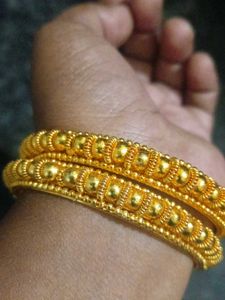 Gold toned  Bangles
