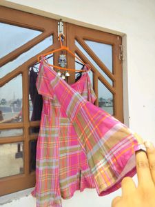 Y2K Plaid Mini Dress