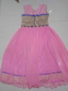 Beautiful Pink Ethnic Gown
