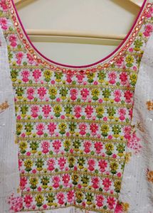 New Frock With Dupatta