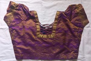 Beautiful Purple Silk Blouses..set of two