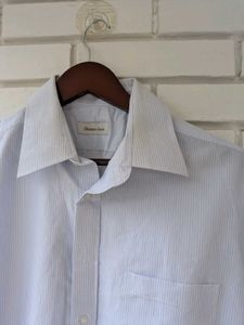 Classic Striped Men's Dress Shirt