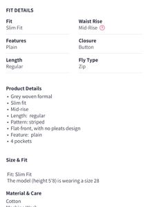 Women Formal Pant Never Used