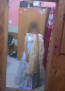 Beautiful Embroidered  wedding wear dress