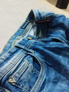 Men's Blue Wash Jeans