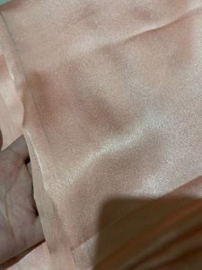 Elegant Peach Silk Saree