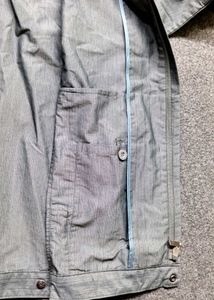 Men's Grey Zip-Up Jacket