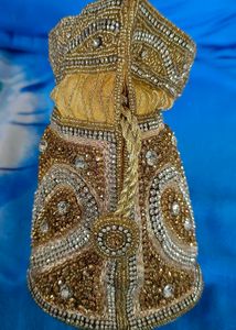 Rhinestone Potli Bag