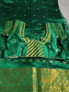 Green Saree