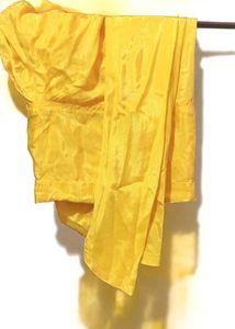 3pcs Yellow Embroidered suit
