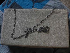 NWT accessorize Sparkly Evening Clutch Bag