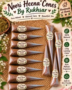 Natural Henna Cones for Beautiful Body Art