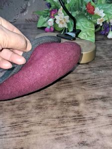 Classic Burgundy Beret of 1