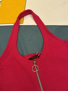 Popwings Pink Halter Neck Bralette Crop Top