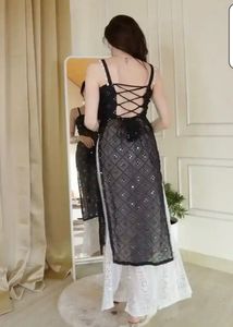 gulnaaz kurta with matching potli