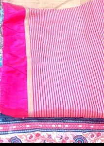 Elegant Floral Print Saree
