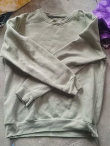 Mint Green Crew Neck Sweater