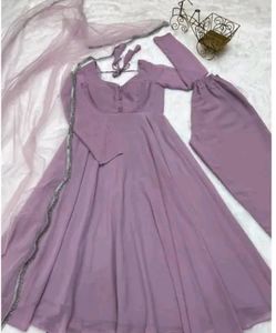 GEORGETTE FABRIC FULLY FLAIR ANARKALI KURTA SET