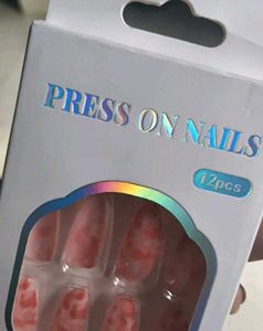 Press On Nails - Marble Design