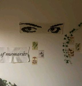 ✧˖°.Crochet Eye Tapestry✧˖°.