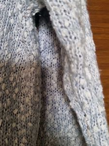 Blue Knit Sweater