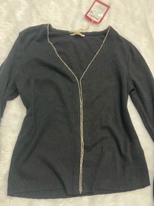 Black Embellished Top💓