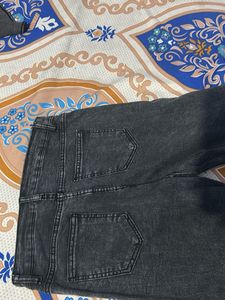 Womens Washed Denim Jeans