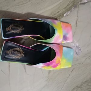 American Rainbow Style Heel
