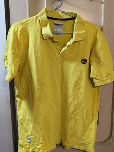 Timberland Yellow Polo T-Shirt