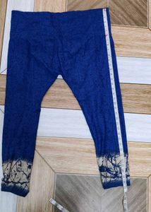 blue kurtha set.