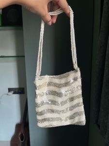 sequin pouch