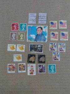 Assorted Vintage International Stamp Collection