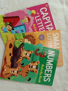 Capital Letters, Small Letters, Numbers Activity B