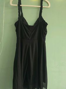 Sexy Black net nighty