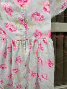 Sweet Floral Print Dress for Girls